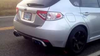 2011 wrx CNT exhaust.