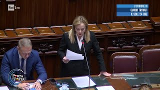 La Manovra alla Camera: Pos, reddito cittadinanza e smart working - Porta a porta 21/12/2022