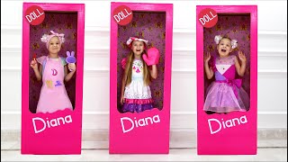 डीएना एक गुड़िया बन जाती है