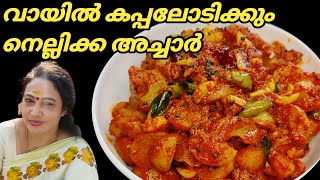 How To Make Nellikka Achar  Kerala Style | Nellikkai Pickle Recipe| Gooseberry Pickle