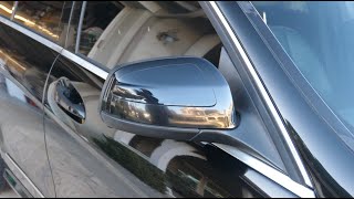 How to Black Out your W204 C350 Side Mirror | Mercedes Benz C300/C350