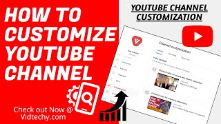 how to customize youtube channel