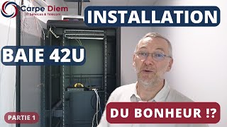 Installation d'une baie informatique 42U - Partie 1