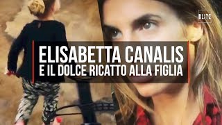 Elisabetta Canalis usa un "trucchetto" per far cantare la figlia