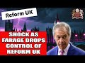 Farage's SHOCKING Decision to Surrender Shares in Reform UK