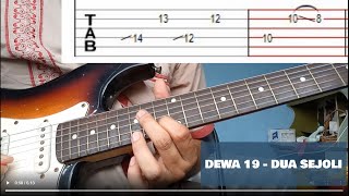 Dewa 19 - Dua Sejoli, Tutorial Melodi