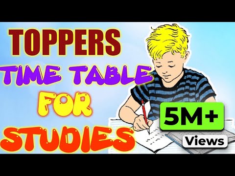 HOW TOPPERS MAKE THEIR TIME TABLE (MOTIVATIONAL)| HINDI HOW TOPPERS MAKE THEIR TIME TABLE (MOTIVATIONAL)| HINDI