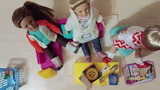 Unboxing: Furniture for living room| Dollhouse Furniture \u0026 Accessories| Lori Doll by BATTAT