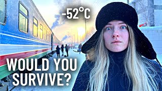 5 Days on a Train across Russia to the World's Coldest City (it was hell)