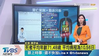 【十點不一樣】新冠肺炎死者臨床分析　肺大量黏液窒息亡