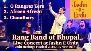 O Rangrez Tere | Sufi Song by Rang Band of Bhopal | Live Concert | Jashn e Urdu