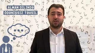 Almaniyada alman dilində ödənişsiz təhsil imkanları