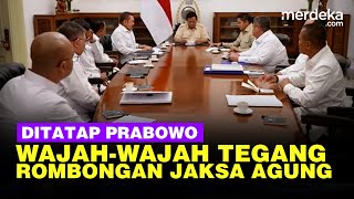 Tatapan Tajam Prabowo Panggil Jaksa Agung ke Istana, Pundak Teddy Dirangkul