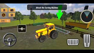Real Tractor Driving Simulator | Grand Farming Simulator Gameplay - Android Gameplay #4