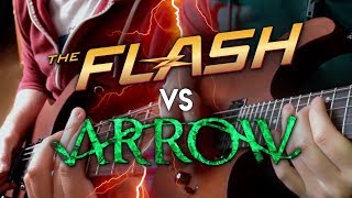 Flash vs Arrow Theme on Guitar