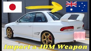 Learn from an Importer about importing a JDM or GC8 Subaru WRX STi into Australia