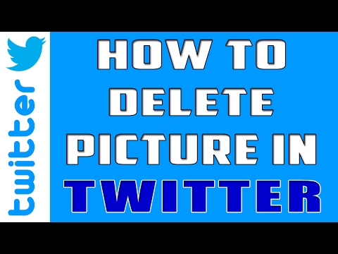 How to Delete Pictures in twitter | Remove Pictures in twitter 2017 How to Delete Pictures in twitter | Remove Pictures in twitter 2017