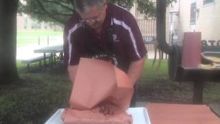 Davey Griffin - Tips on BBQ - General BBQ Peach Paper Wrapping