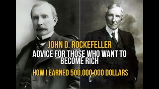 THE COUNCIL OF JOHN D ROCKEFELLER FOR THOSE WHO WANTS TO BECOME RICH. MOTIVATIONAL VIDEO