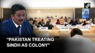 Pakistan treating Sindh as colony, activist tells UNHRC