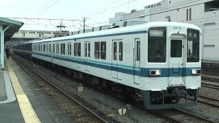 東武　8198F+8506F 寄居駅での入れ替え