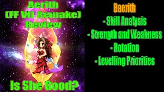 FFBE Neo Vision Aerith (FF VII Remake) Review: Baerith (#1132)