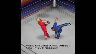 Koyasu Kick Combo (C-to-C Attack) / 子安キックコンボ（対角線中央）Master: Shingo Koyasu / 子安 慎悟