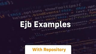 ejb examples