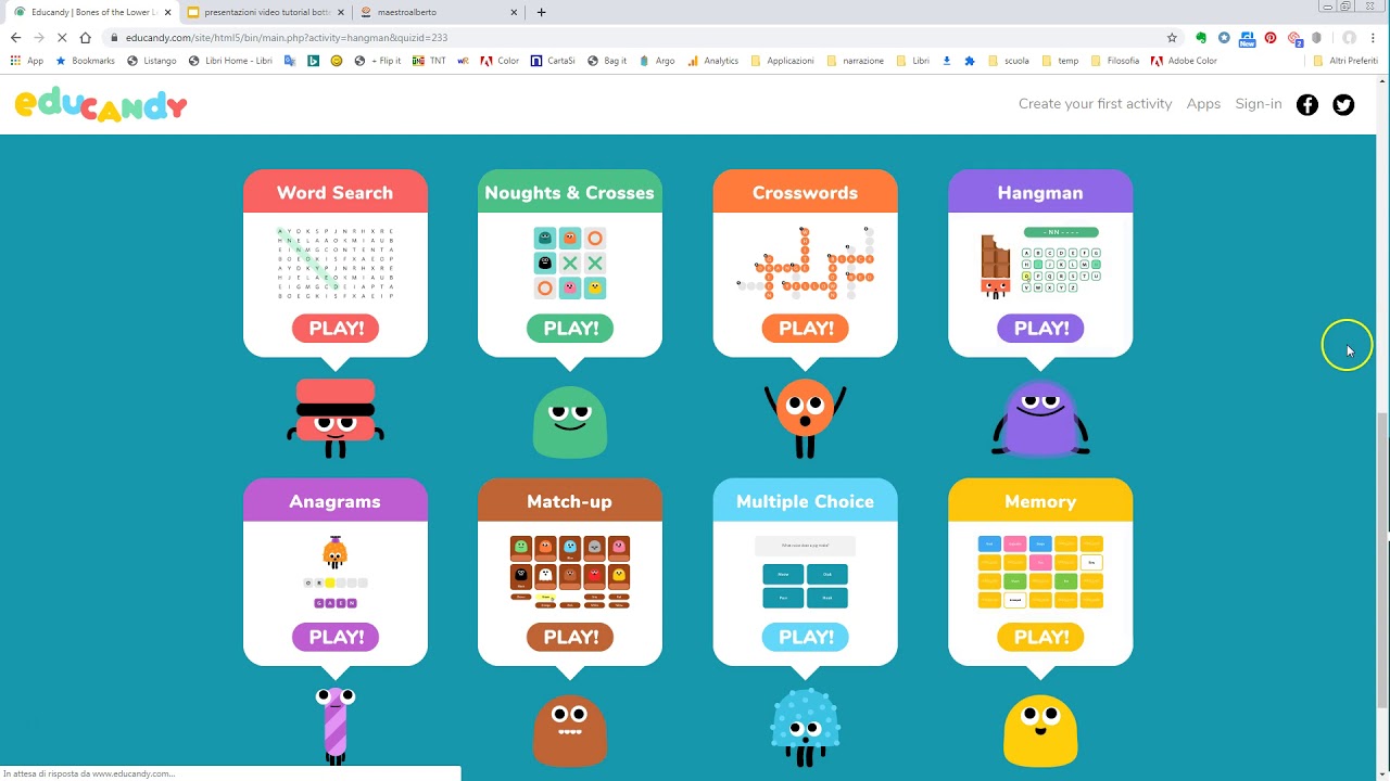 Video Tutorial Educandy Youtube