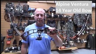 Alpine Ventura compound bow | How good does a 14 Year old bow Shoot?