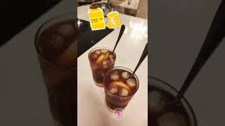 Ice lemon tea 🍋🍵 茶餐廳凍檸茶