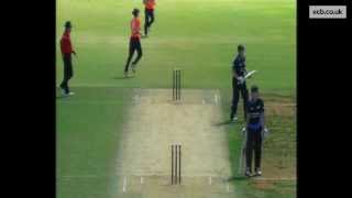 Highlights from England women's v the White Ferns in the 1st T20I at the Cobham Oval (19.2.15)