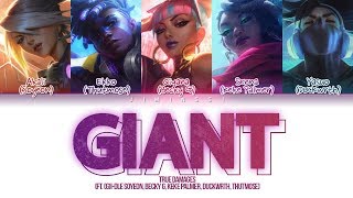 True Damage (Becky G, Keke Palmer, SOYEON, DUCKWRTH, Thutmose) - GIANTS | Color