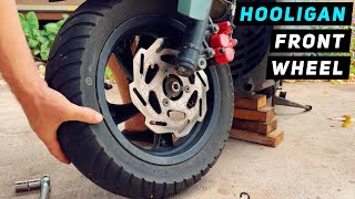 Genuine Hooligan 170 - Front Wheel Removal / Installation (PGO X-Hot / Libra)| Mitch's Scooter Stuff