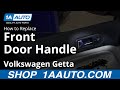 How to Replace Inside Door Handle 00-05 Volkswagen Jetta