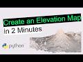 Create Beautiful Topographic Maps with Python