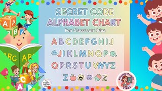 Teach Letters with Fun Codes! Secret Alphabet Chart