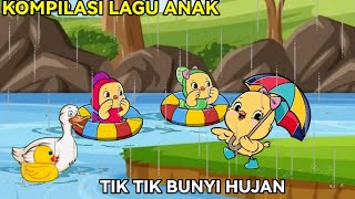 Tik Tik Bunyi Hujan - Kring Kring Ada Sepeda - Anak Kucing Meong Meow | Lagu anak Indonesia Populer