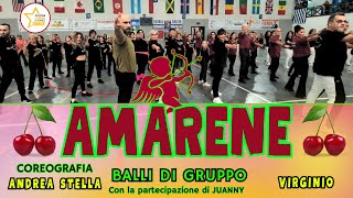 AMARENE | Coreografia | BALLI DI GRUPPO | Andrea Stella | VIRGINIO | Social Dance |con JUANNY #dance