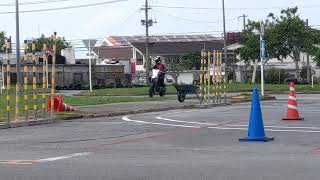 沖縄バイクジムカーナ　Ａクラス　ＤＲＺ400ＳＭ