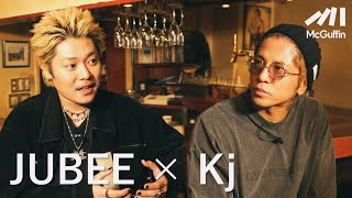 【JUBEE × Kj】ミクスチャーを日本に根付かせたKjと最先端で若者をロックするJUBEE。2000年代初頭の盛り上がりや現在のシーンについて語り合う