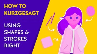 How to Kurzgesagt? (1/3) - Creating Shapes & Strokes