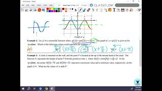 3.7 Sinusoidal Function Context & Data Modeling APPC2425