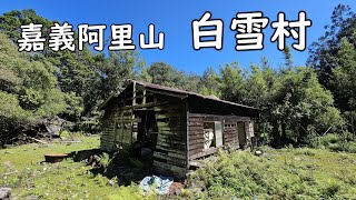 [嘉義阿里山] 白雪村 (水山村)｜遺世的採樟聚落｜新高口(石山引水道入口)起登 走霞山鐵道線進入