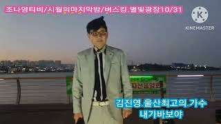 김진영.울산 멋장이가수 내가바보야/별빛광장,시월마지막밤,버스킹10/31