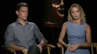 The cast of 'Annabelle' on what truly terrifies them
