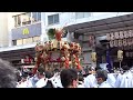 八坂神社の祇園祭「還幸祭」　中御座が行く！