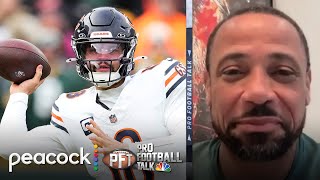 Bears, Ben Johnson have 'building blocks' for offensive success | Pro Football Talk | NFL on NBC