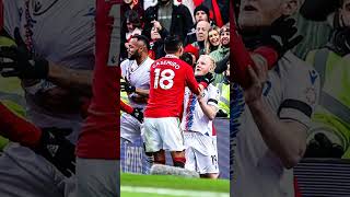 Events that led to Casemiro's red card| MU vs Crystal Palace