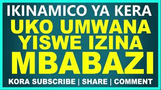 Ikinamico ya kera: Uko umwana yiswe izina Mbabazi